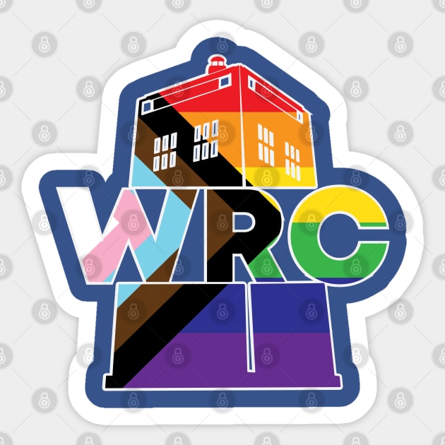 WRC Pride 2021 Sticker by Fanthropy Running Clubs